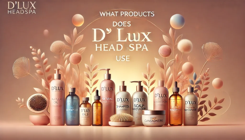 What Products Does D'Lux Headspa Use Sharing My Experience