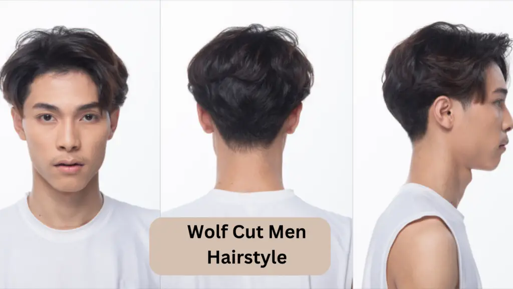 Wolf Cut Men Hairstyle