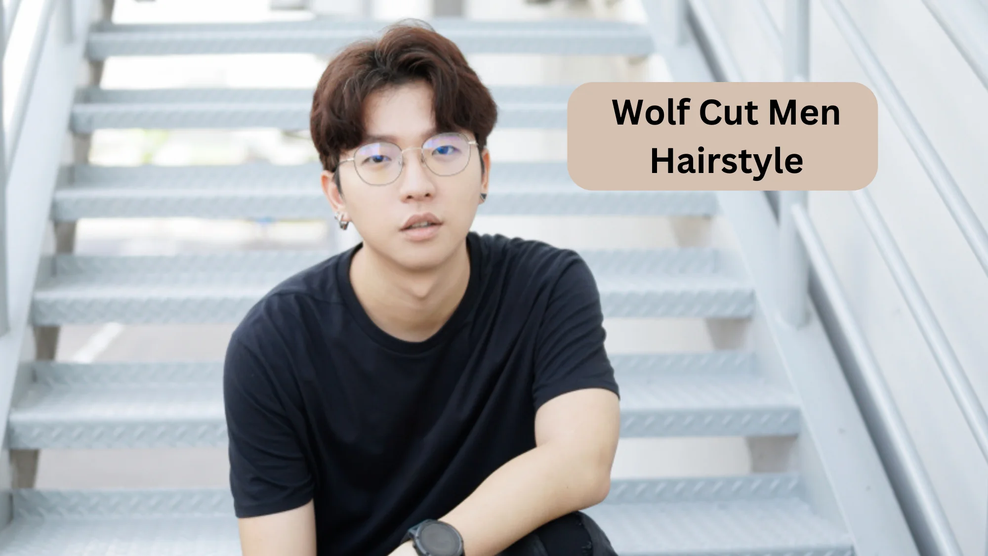 Wolf Cut Men Hairstyle