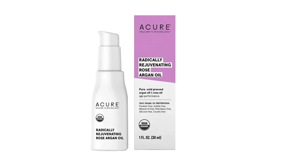 Acure Radically Rejuvenating Rose Argan Oil 