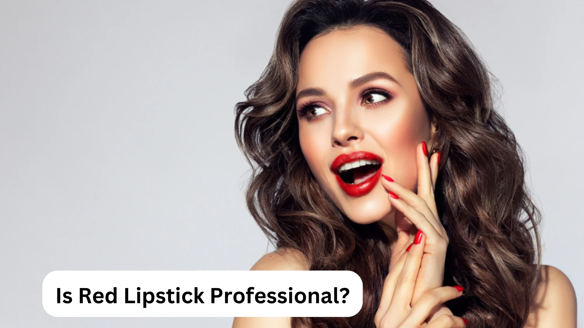 Is Red Lipstick Professional?