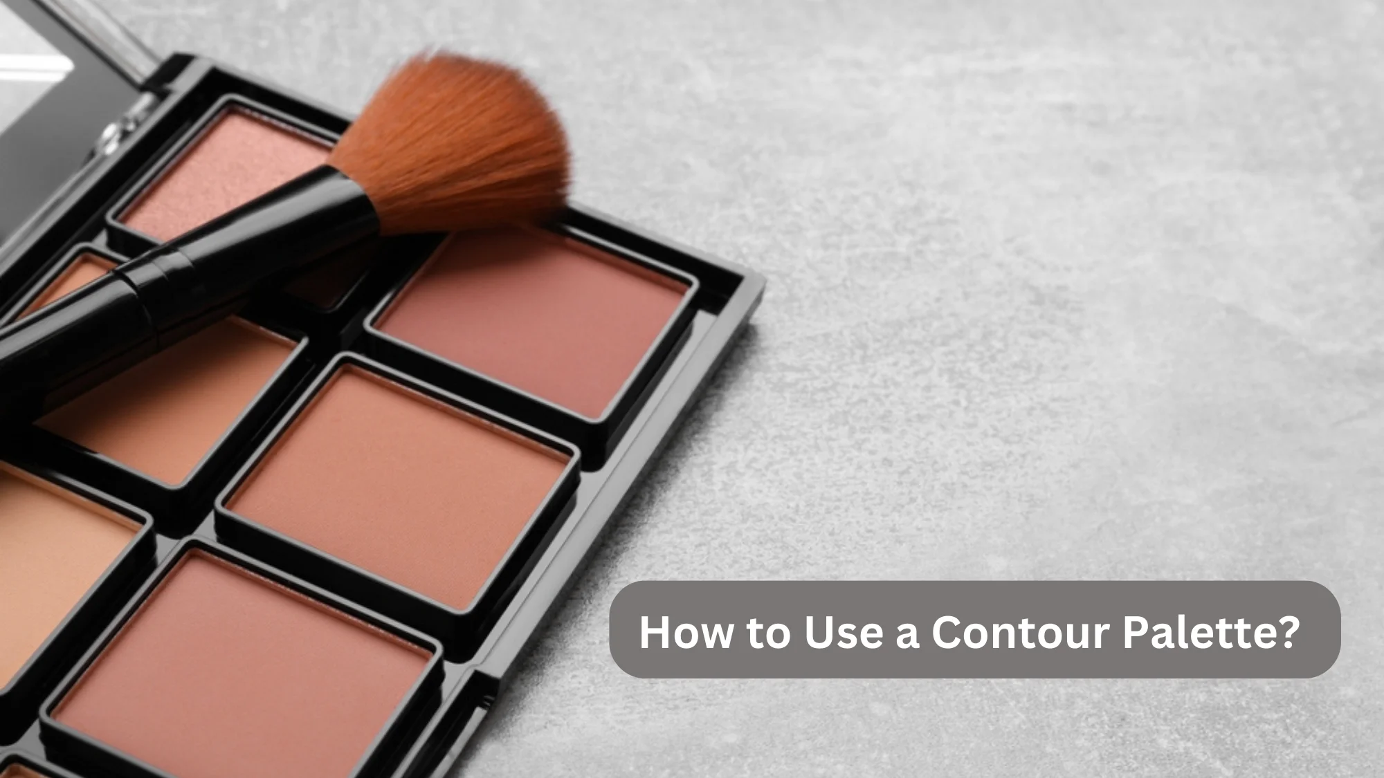 How to Use a Contour Palette?