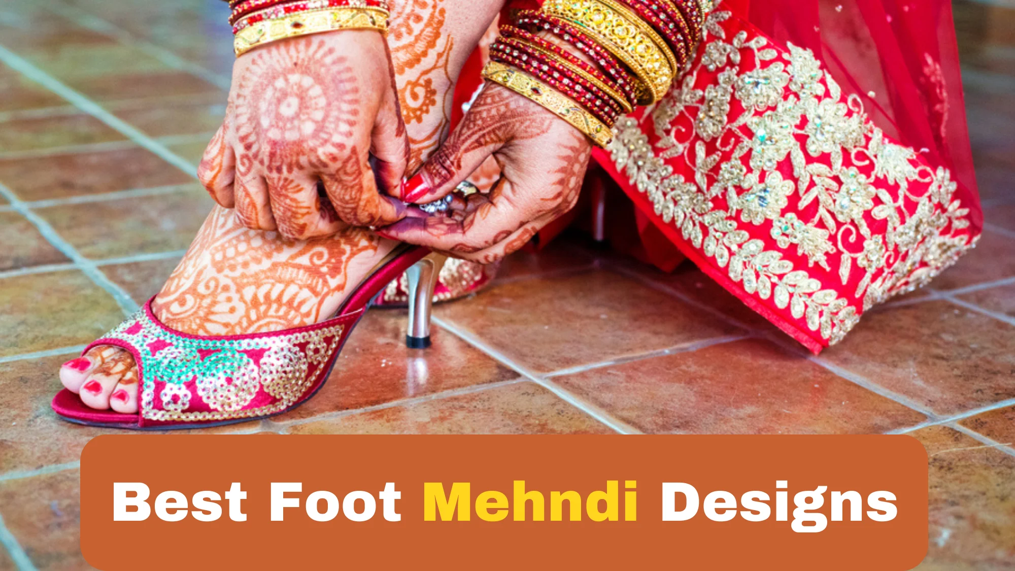 Best Foot Mehndi Designs